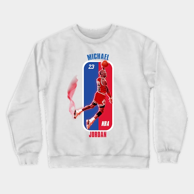 michael jordan Crewneck Sweatshirt by lazymost